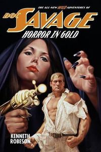 Cover image for Doc Savage: Horror in Gold