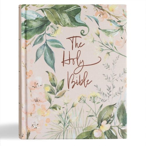 Cover image for CSB Notetaking Bible, Revive Our Hearts Edition, Floral Cloth Over Board