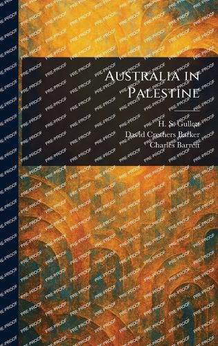 Cover image for Australia in Palestine