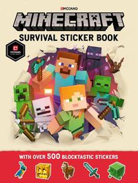 Cover image for Minecraft Survival Sticker Book