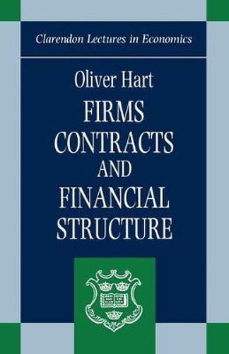 Cover image for Firms, Contracts and Financial Structure