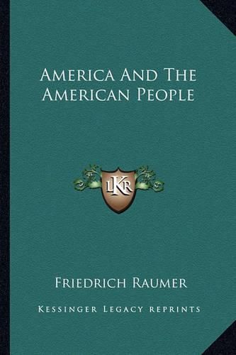Cover image for America and the American People
