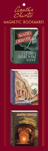 Cover image for Agatha Christie Magnetic Bookmarks