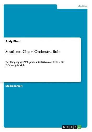 Cover image for Southern Chaos Orchestra Bob