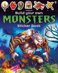 Cover image for Build Your Own Monsters Sticker Book