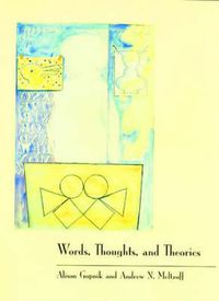 Cover image for Words, Thought and Theories