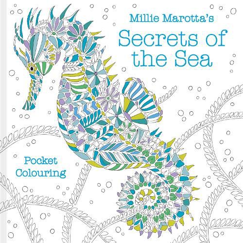 Cover image for Millie Marotta's Secrets of the Sea Pocket Colouring