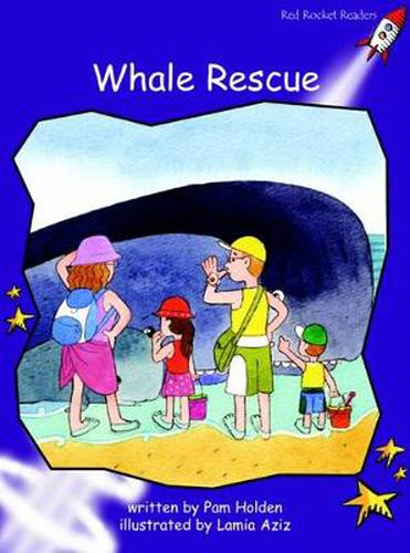 Cover image for Red Rocket Readers: Fluency Level 3 Fiction Set A: Whale Rescue (Reading Level 20/F&P Level K)
