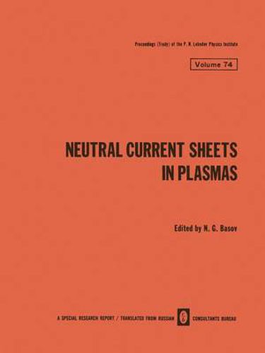 Cover image for Neutral Current Sheets in Plasmas