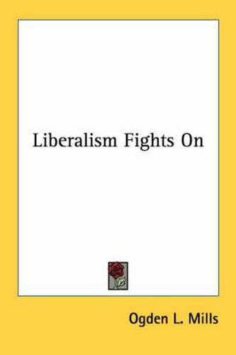 Cover image for Liberalism Fights on