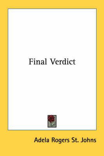 Cover image for Final Verdict