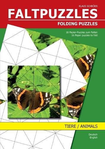 Cover image for Faltpuzzles Tiere: Folding Puzzles Animals