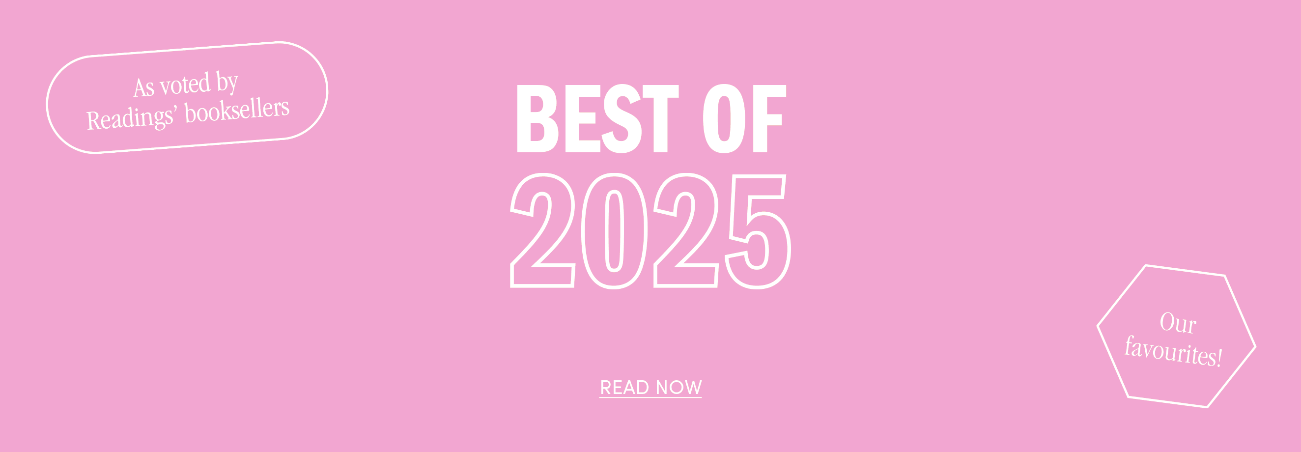 The best books of the year, as voted for Readings' booksellers!