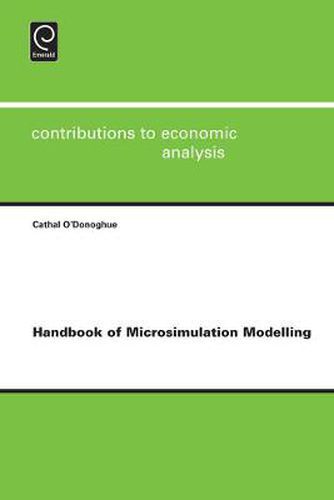 Cover image for Handbook of Microsimulation Modelling