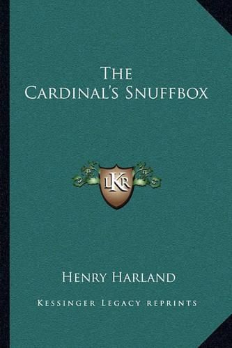 The Cardinal's Snuffbox