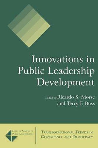 Cover image for Innovations in Public Leadership Development