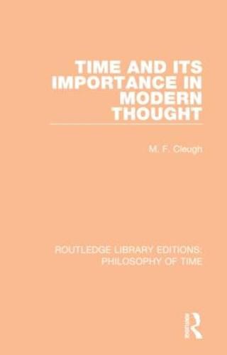 Cover image for Time and its Importance in Modern Thought