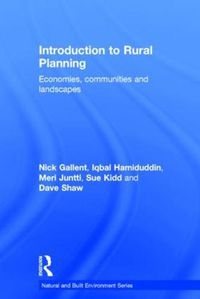 Cover image for Introduction to Rural Planning: Economies, Communities and Landscapes