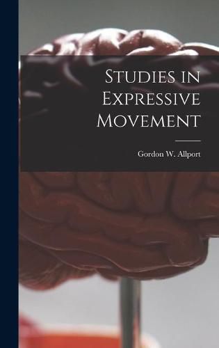 Cover image for Studies in Expressive Movement