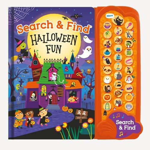 Cover image for Search & Find: Halloween (30-Button Sound Book)