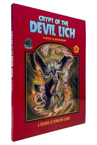 Cover image for Crypt of the Devil Lich - 5e - Softcover Edition