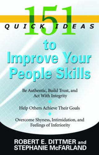 Cover image for 151 Quick Ideas to Improve Your People Skills