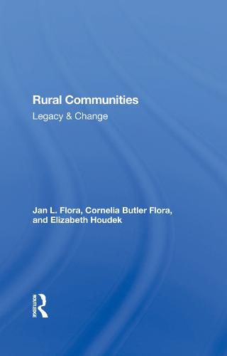 Cover image for Rural Communities: Legacy & Change