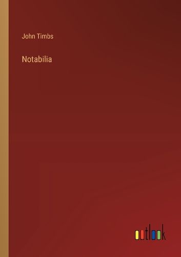 Cover image for Notabilia