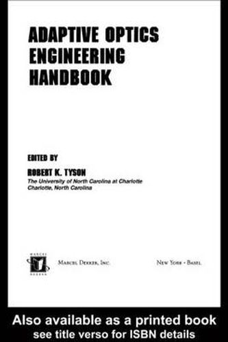 Cover image for Adaptive Optics Engineering Handbook