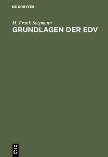 Cover image for Grundlagen der EDV