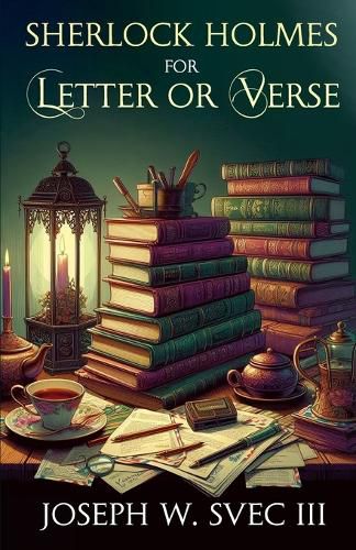 Cover image for Sherlock Holmes For Letter Or Verse