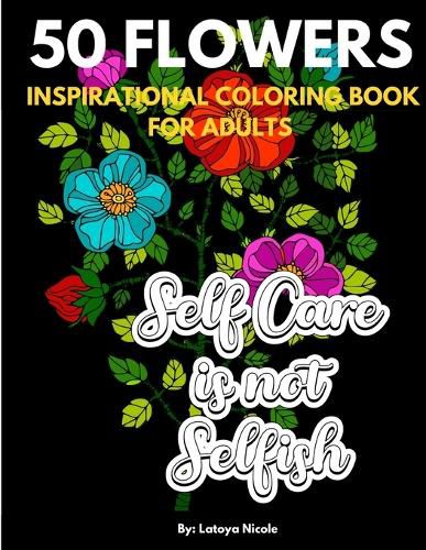 Cover image for Inspirational Coloring Book For Adults