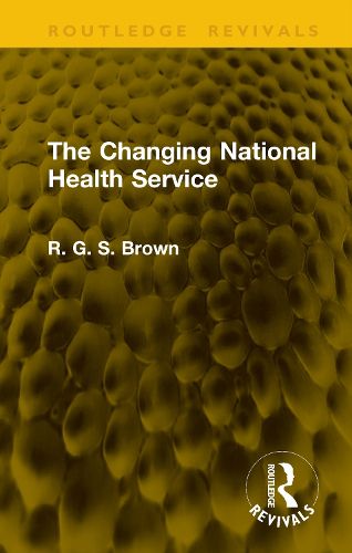 Cover image for The Changing National Health Service
