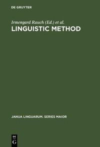 Cover image for Linguistic Method: Essays in Honor of Herbert Penzl