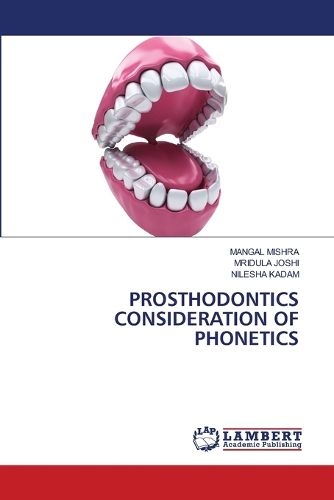Cover image for Prosthodontics Consideration of Phonetics