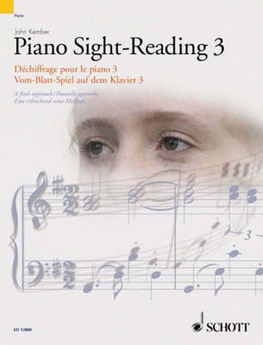 Cover image for Piano Sight-Reading 3 Vol. 3: A Fresh Approach