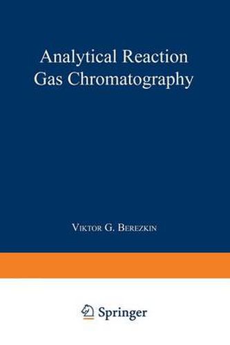 Cover image for Analytical Reaction Gas Chromatography