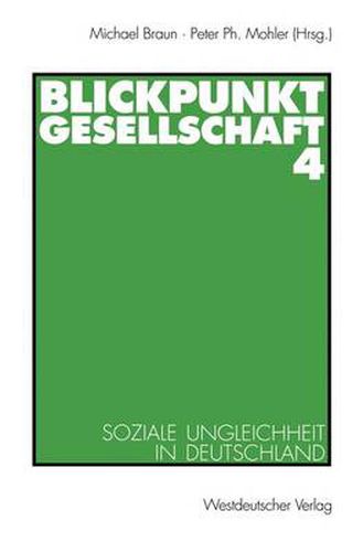 Cover image for Blickpunkt Gesellschaft 4