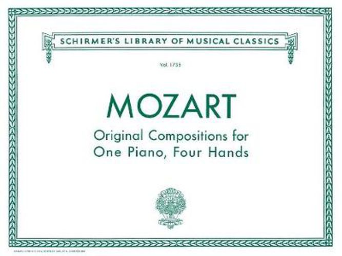 Cover image for Original Compositions for Piano, 4 Hands: One Piano, Four Hands