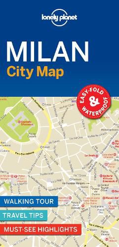 Cover image for Lonely Planet Milan City Map