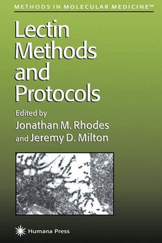 Cover image for Lectin Methods and Protocols