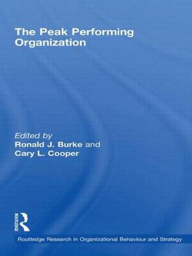 Cover image for The Peak Performing Organization