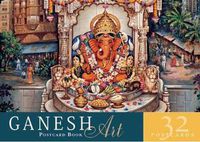 Cover image for Ganesh Art Postcard Book