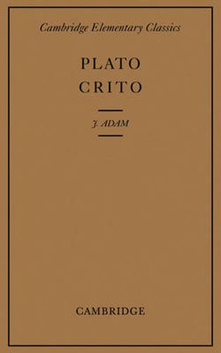 Cover image for Crito