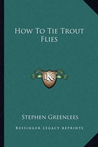 Cover image for How to Tie Trout Flies