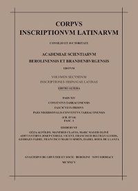 Cover image for Pars Meridionalis Conventus Tarraconensis