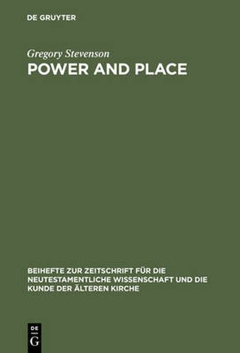 Cover image for Power and Place: Temple and Identity in the Book of Revelation