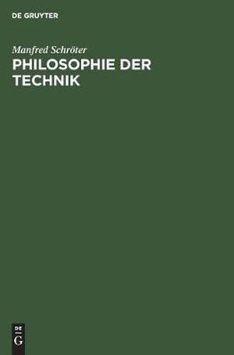 Philosophie Der Technik