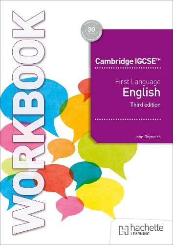 Cover image for Cambridge IGCSE First Language English Workbook Third Edition