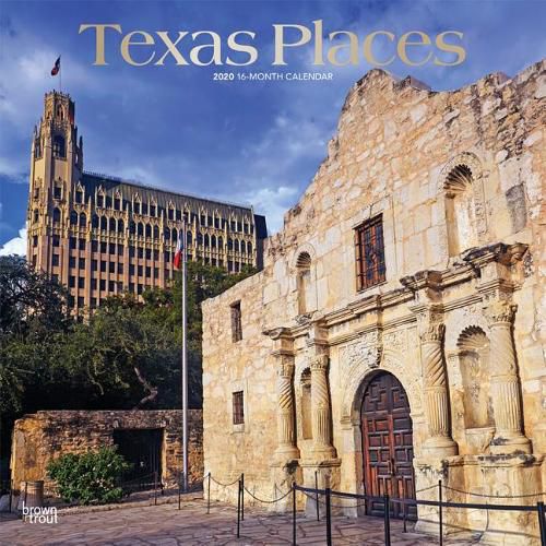 Texas Places2020 Square Wall Calendar